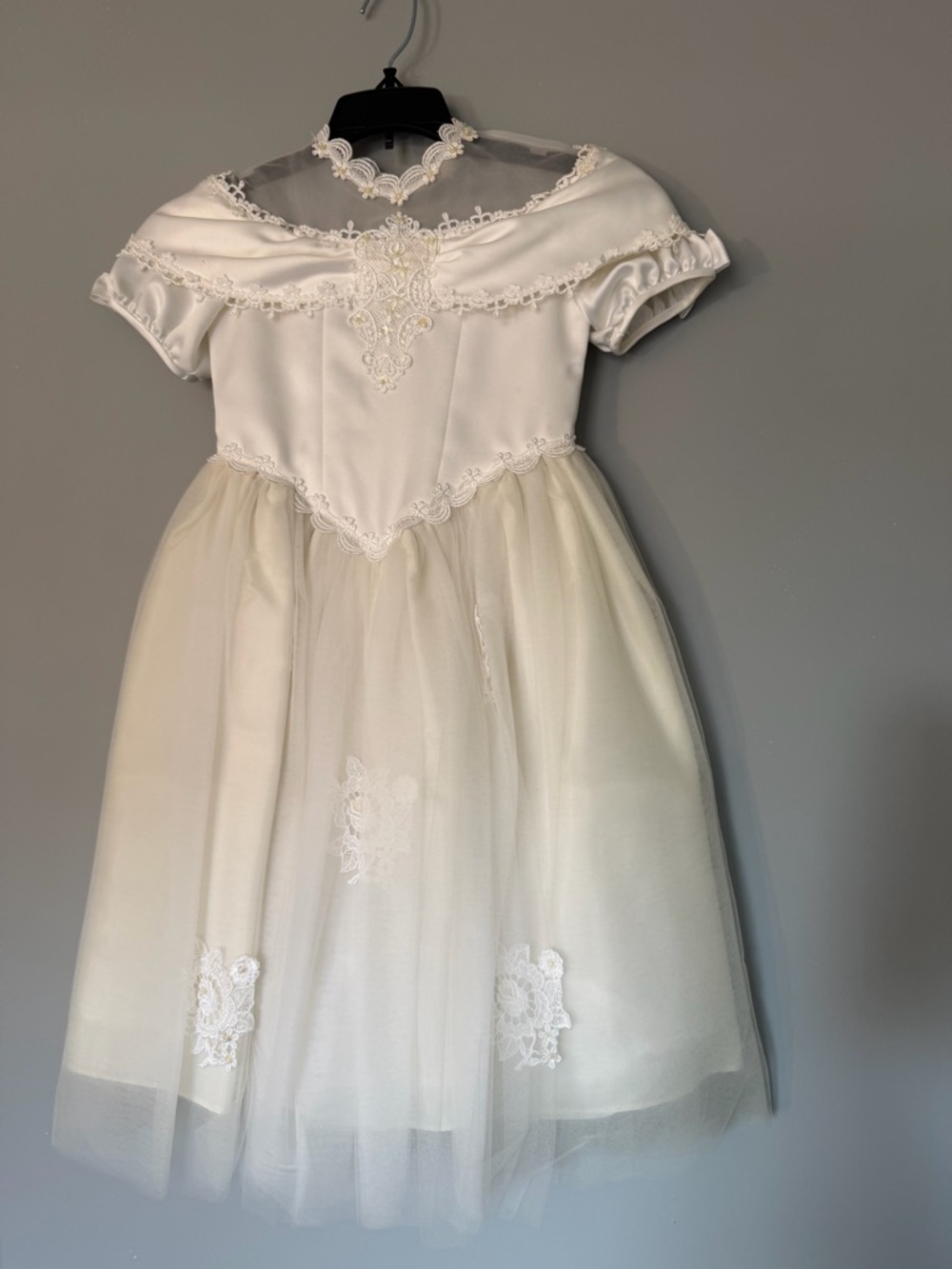 Nicole White Dress, Perfect for Flower Girl Dress